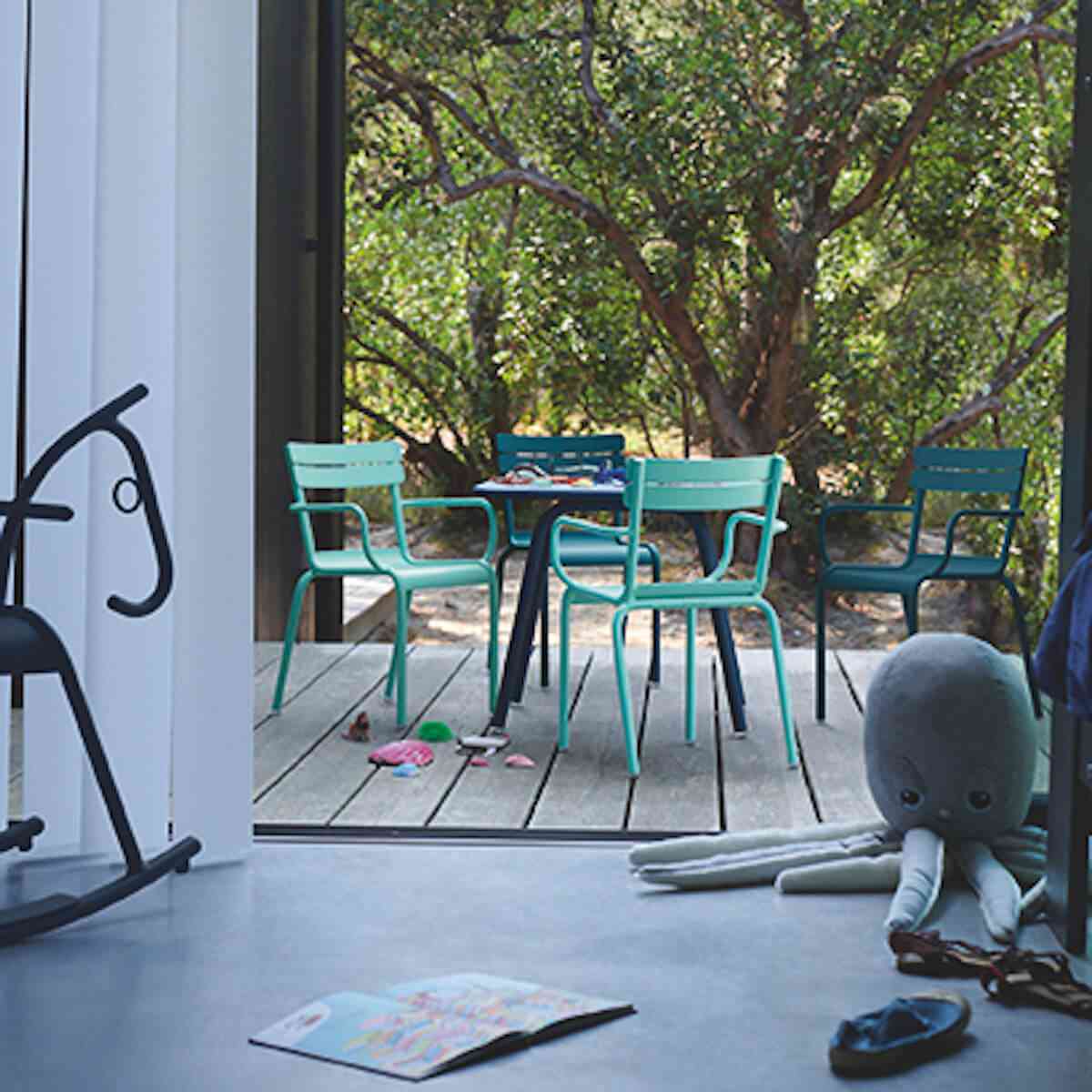 Chaise jardin enfant LUXEMBOURG KIDS Fermob miel NEW 