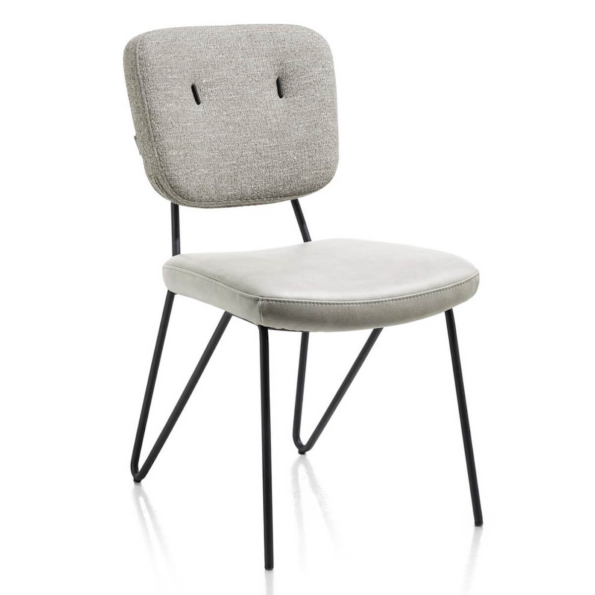 Chaise JUNE Xooon Cleo taupe