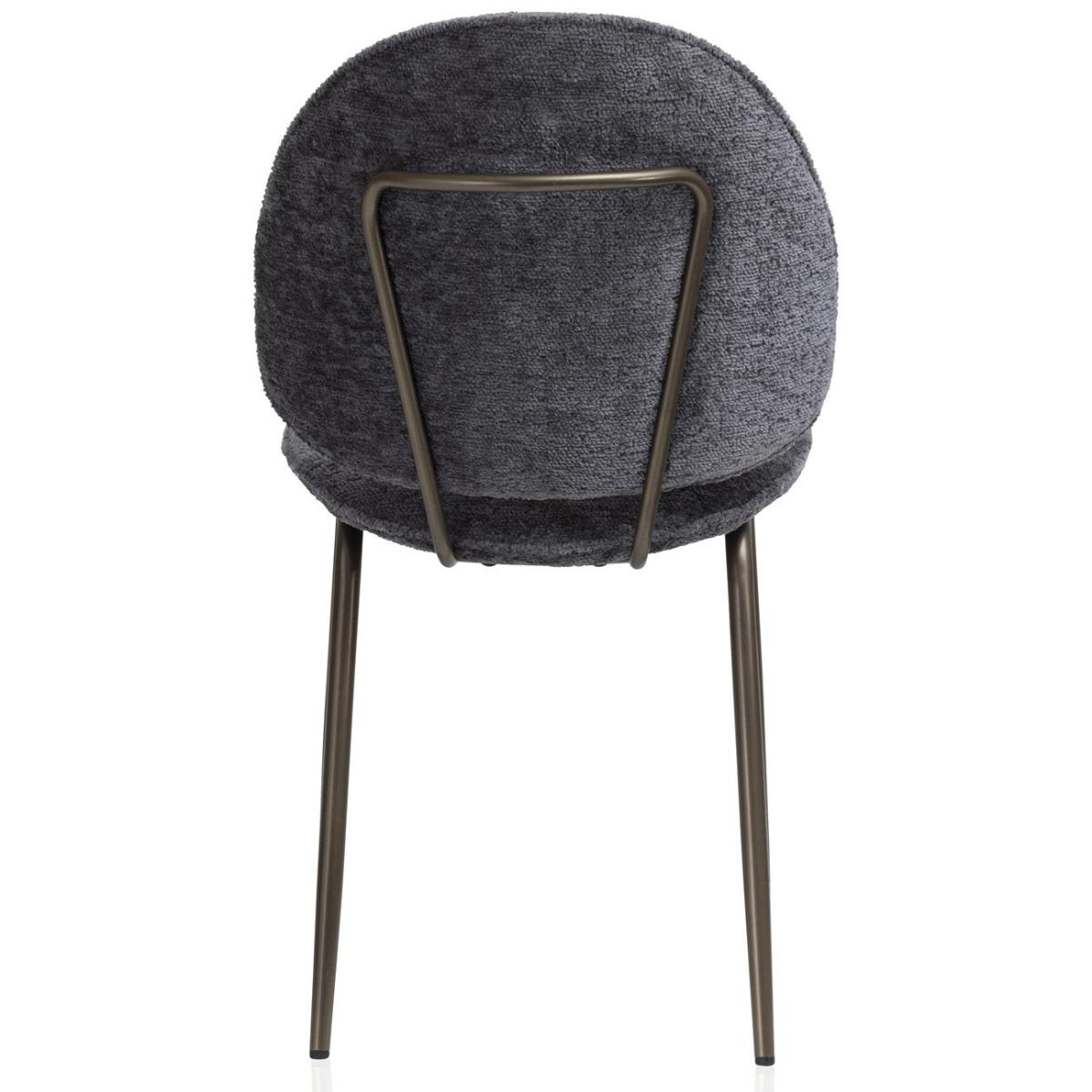 Chaise KJEL Coco Maison anthracite
