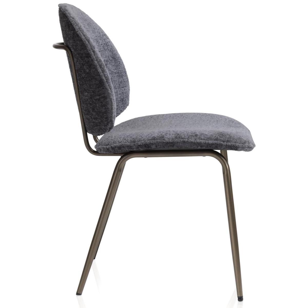 Chaise KJEL Coco Maison anthracite