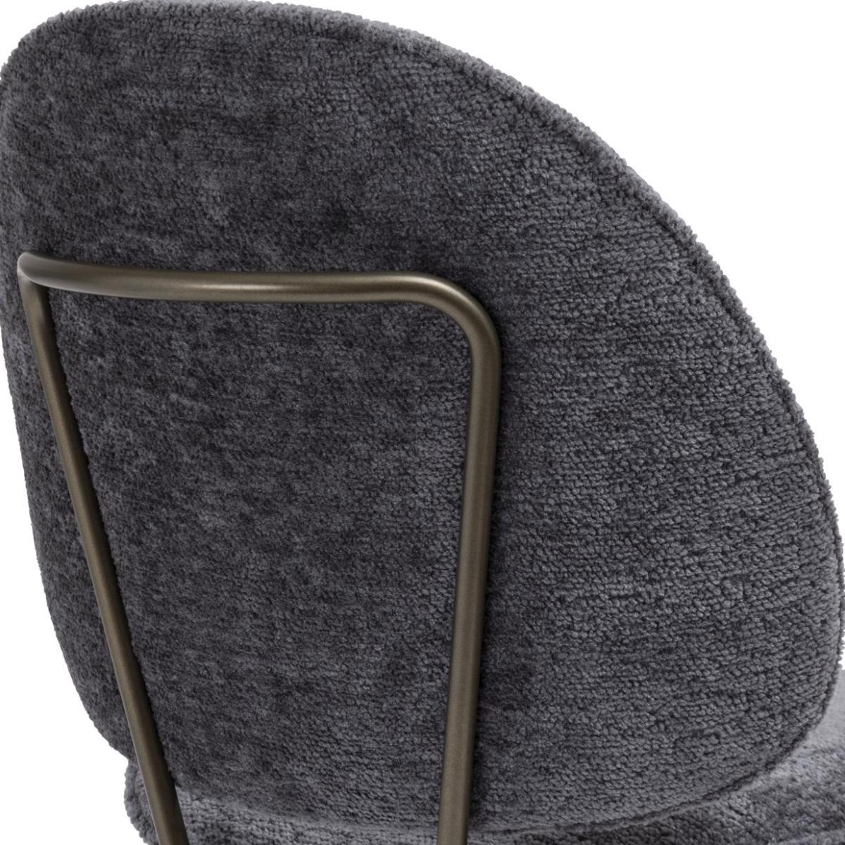 Chaise KJEL Coco Maison anthracite