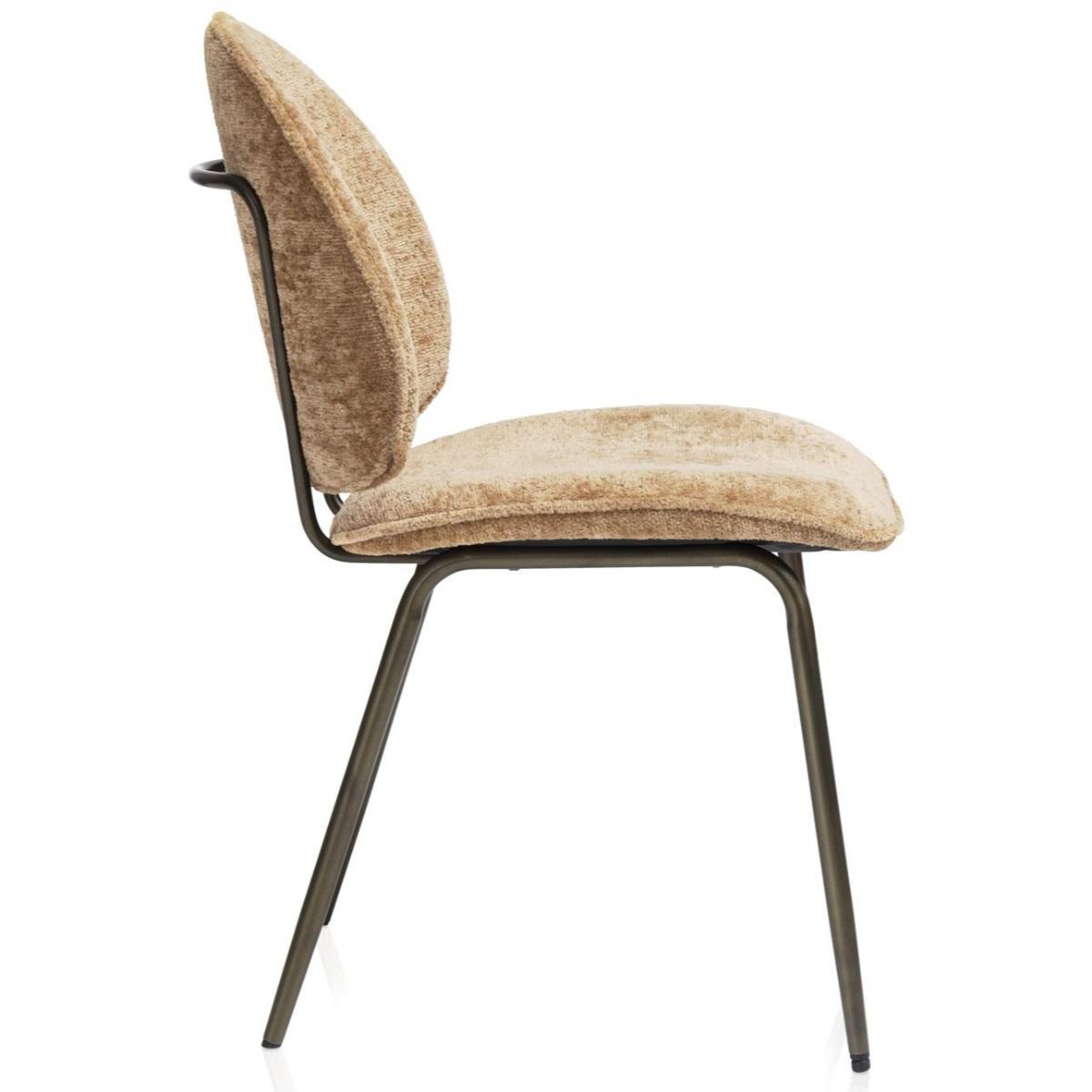 Chaise KJEL Coco Maison ocre