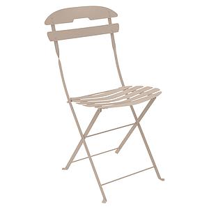 Chaise LA MÔME Fermob brun muscade