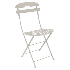 Chaise LA MÔME Fermob gris argile