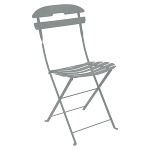 Chaise LA MÔME Fermob gris lapilli