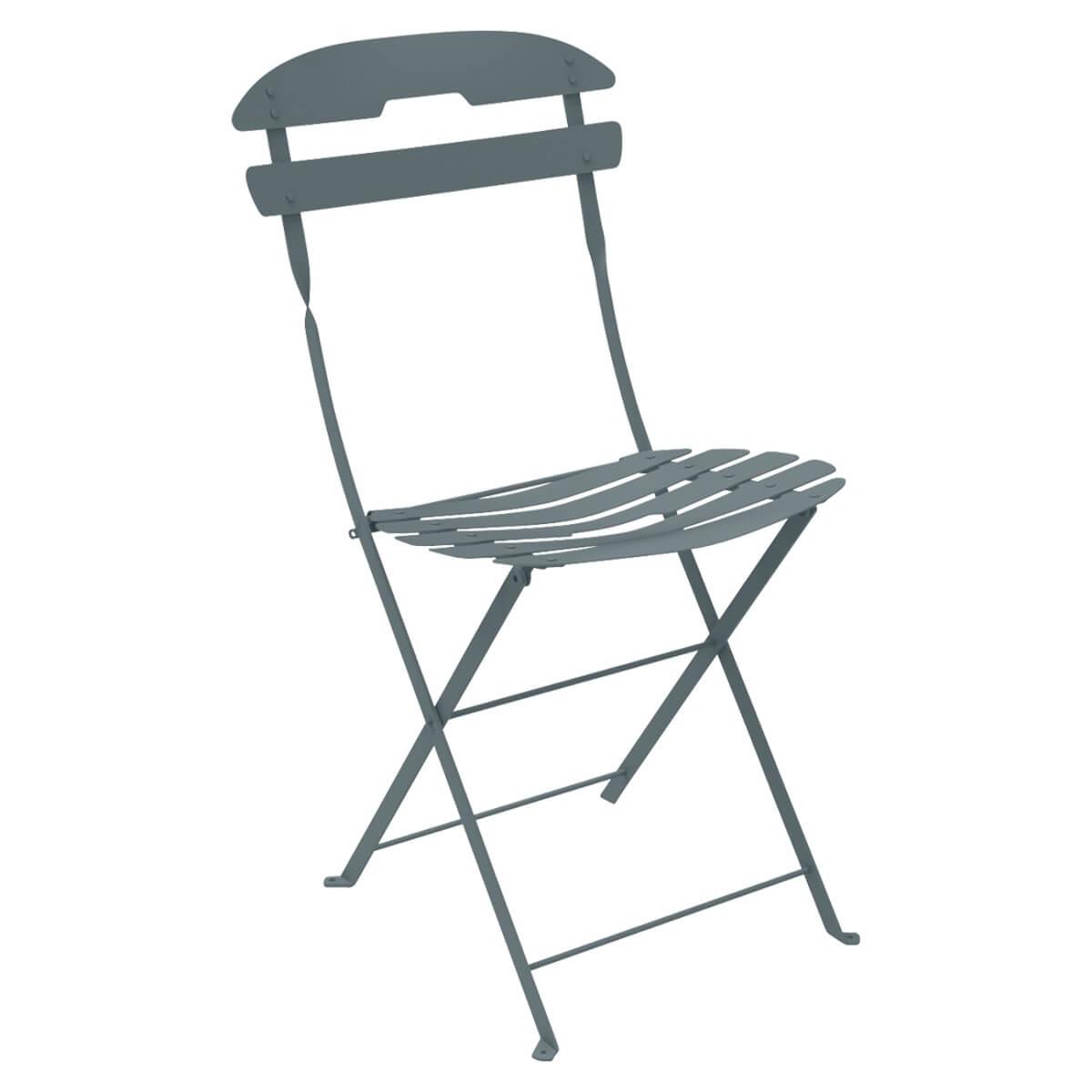 Chaise LA MÔME Fermob gris orage