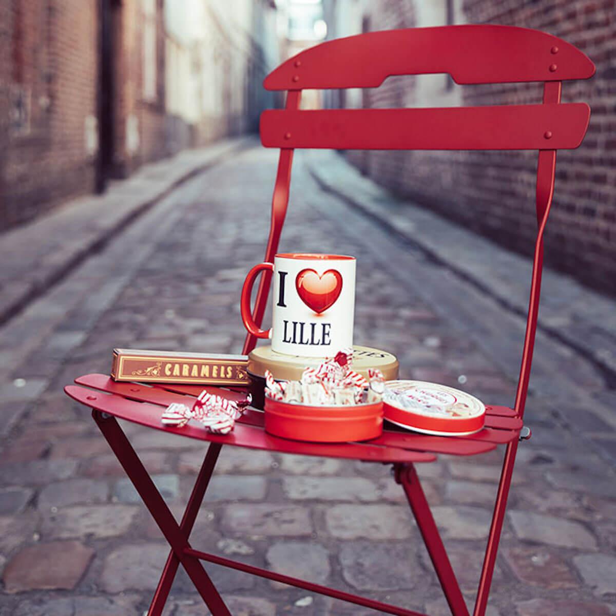 Chaise LA MÔME Fermob piment