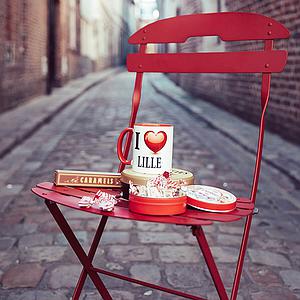Chaise LA MÔME Fermob piment