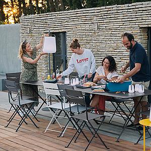 Chaise LATITUDE Fermob piment