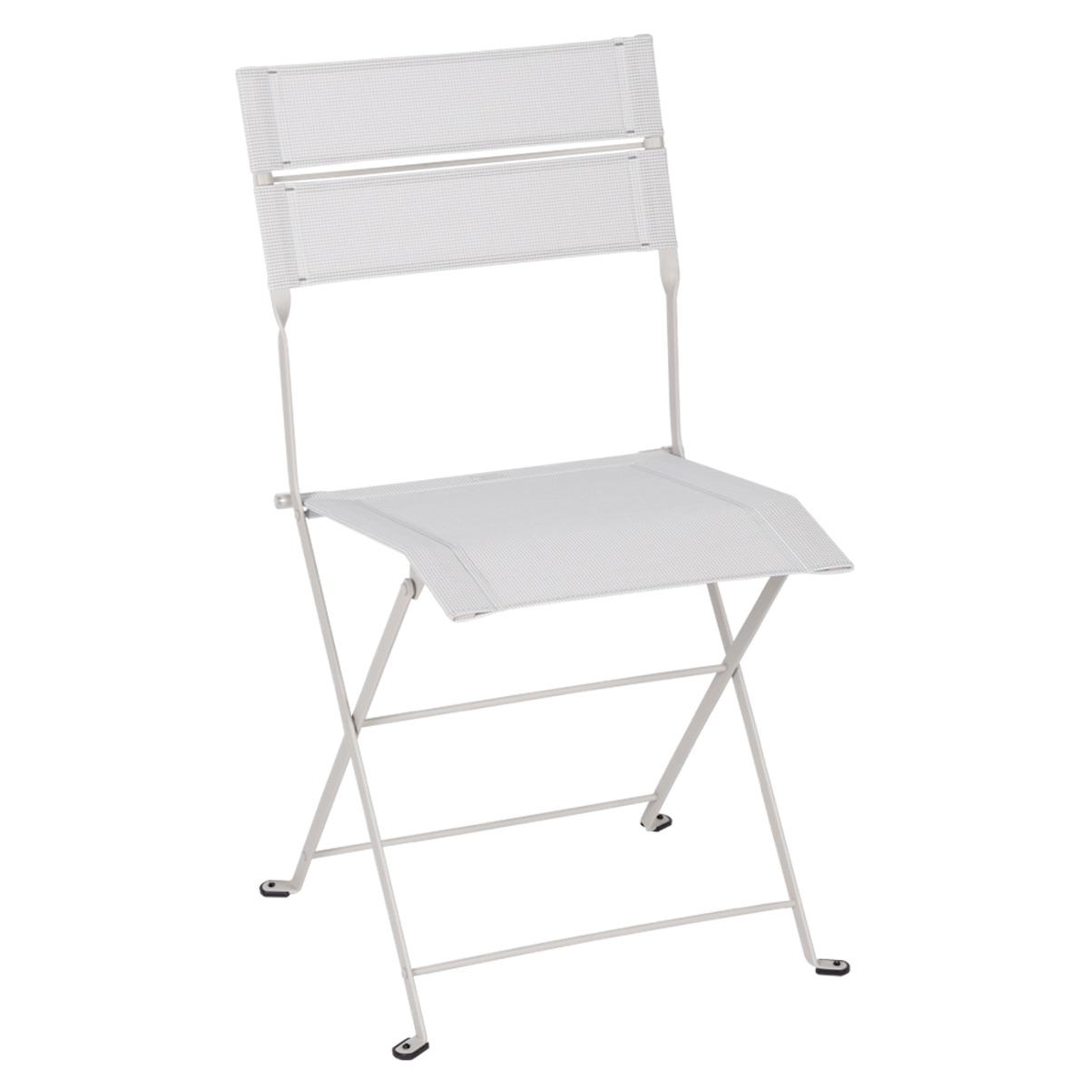 Chaise LATITUDE Fermob stereo gris argile