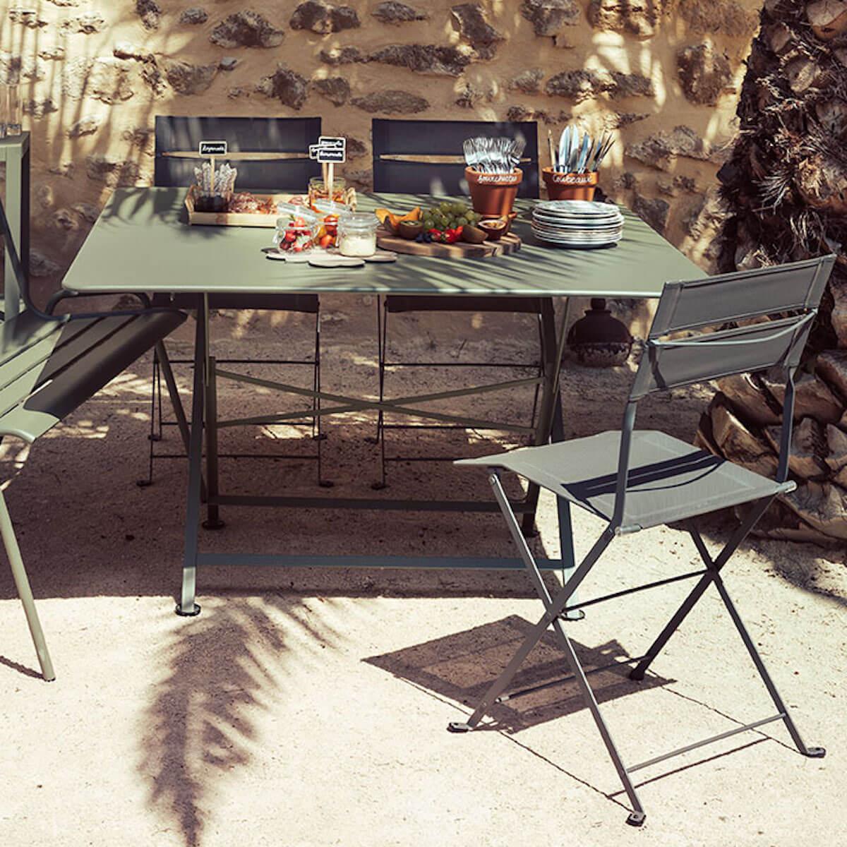 Chaise LATITUDE Fermob stereo romarin