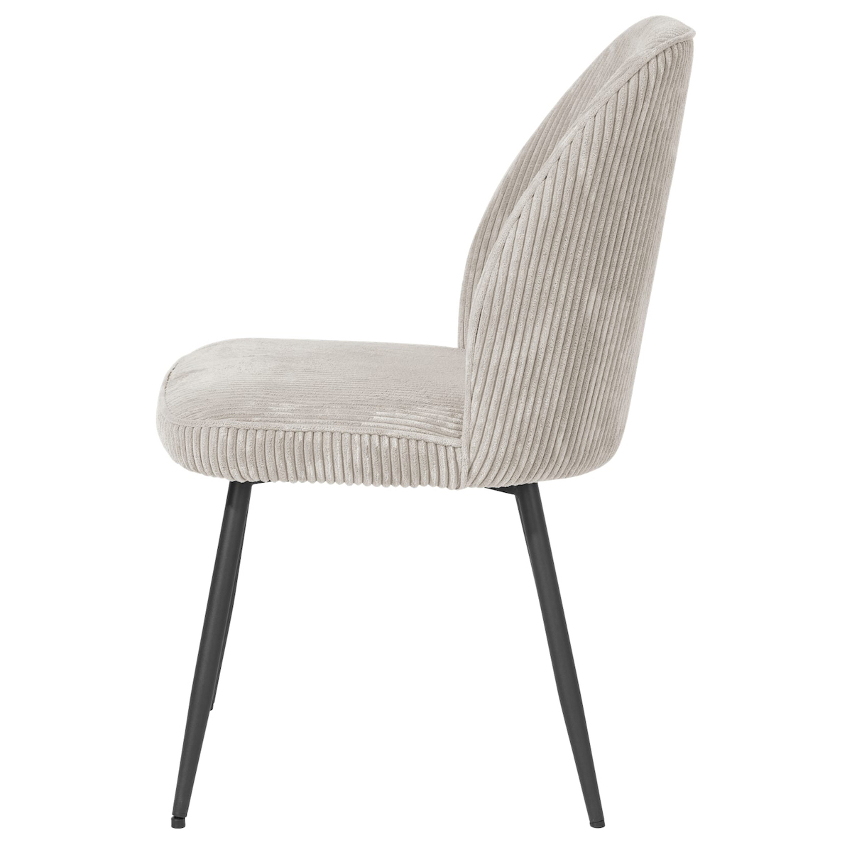 Chaise LEONIDAS Henders & Hazel Charcoal
