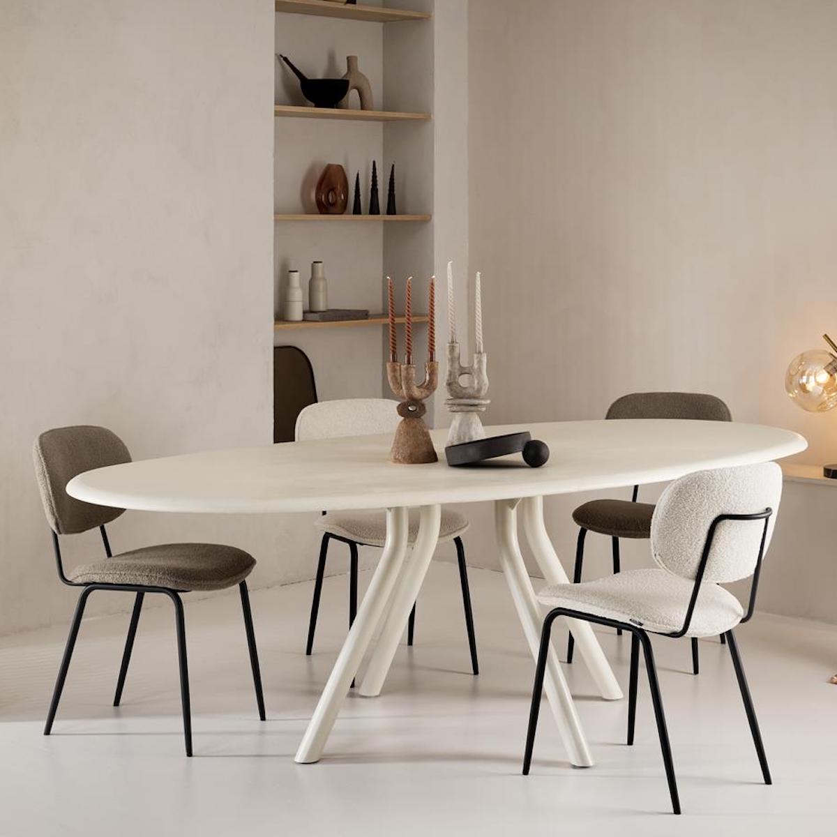 Chaise LEXI Xooon Ponti Anthracite