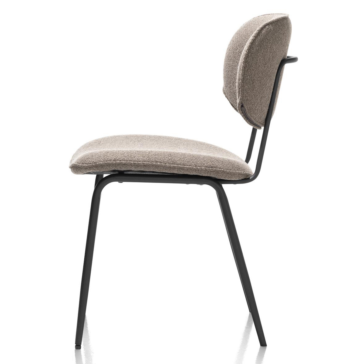 Chaise LEXI Xooon Ponti brun clair