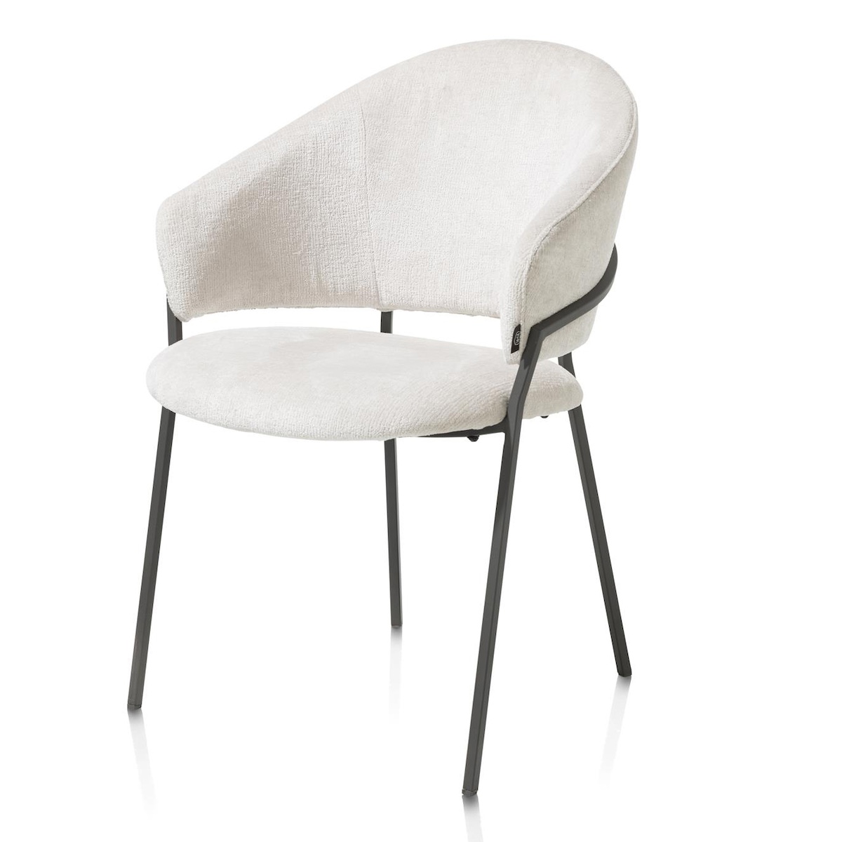 Chaise LEYLA  Henders & Hazel Crème