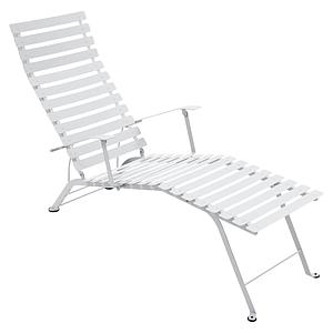 Chaise longue BISTRO Fermob blanc coton