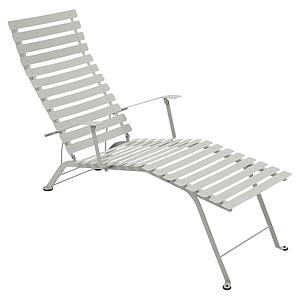Chaise longue BISTRO Fermob gris argile