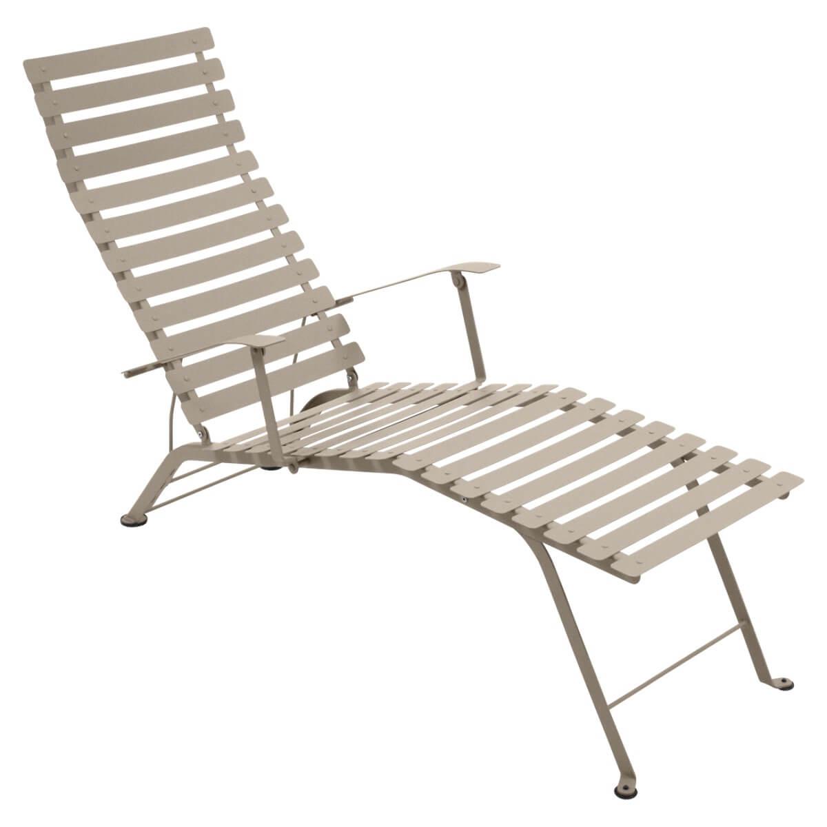 Chaise longue BISTRO Fermob muscade