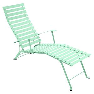 Chaise longue BISTRO Fermob vert opaline