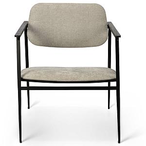 Chaise longue DC Ethnicraft light grey