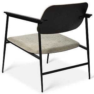 Chaise longue DC Ethnicraft light grey