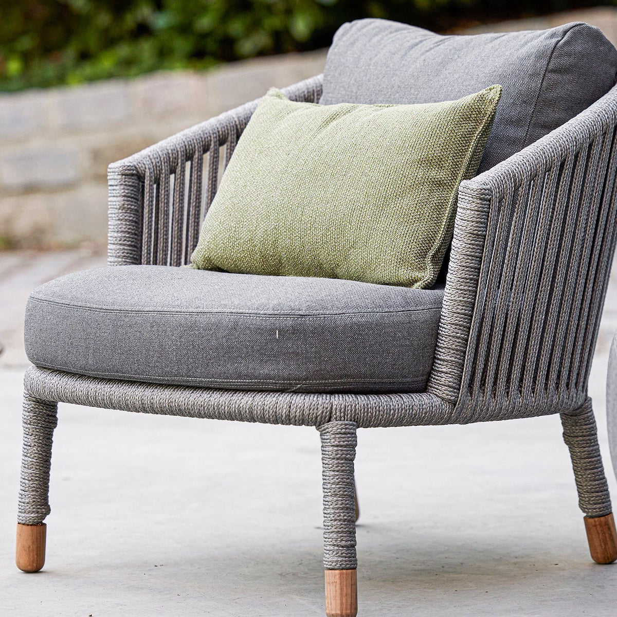 Chaise longue MOMENTS Cane-line gris