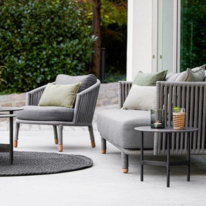 Chaise longue MOMENTS Cane-line gris