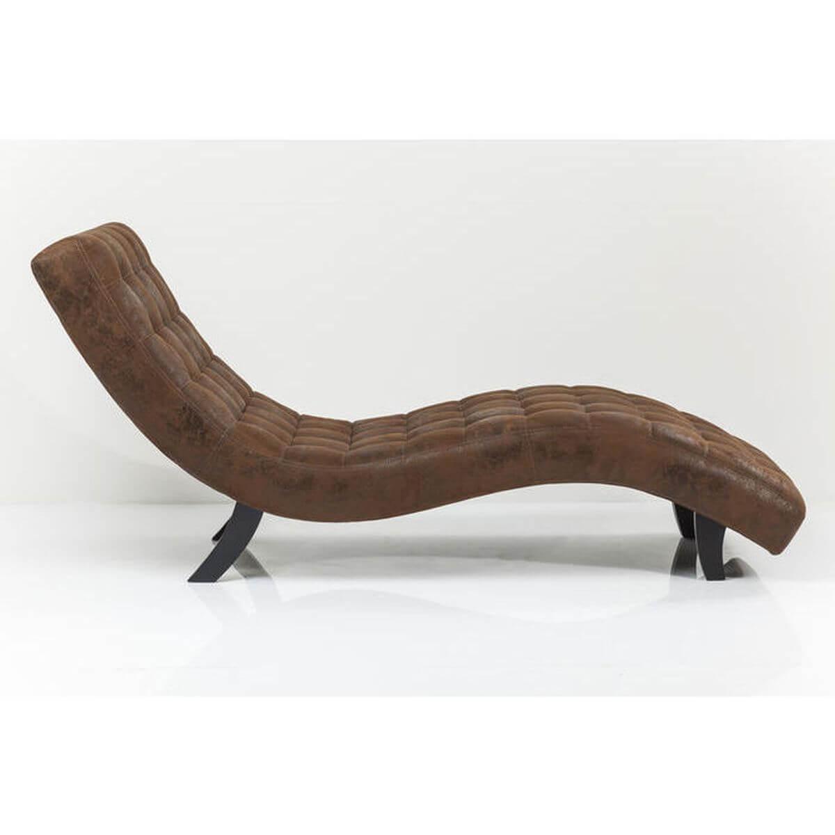 Chaise longue SNAKE VINTAGE Kare Design éco Abitare Living