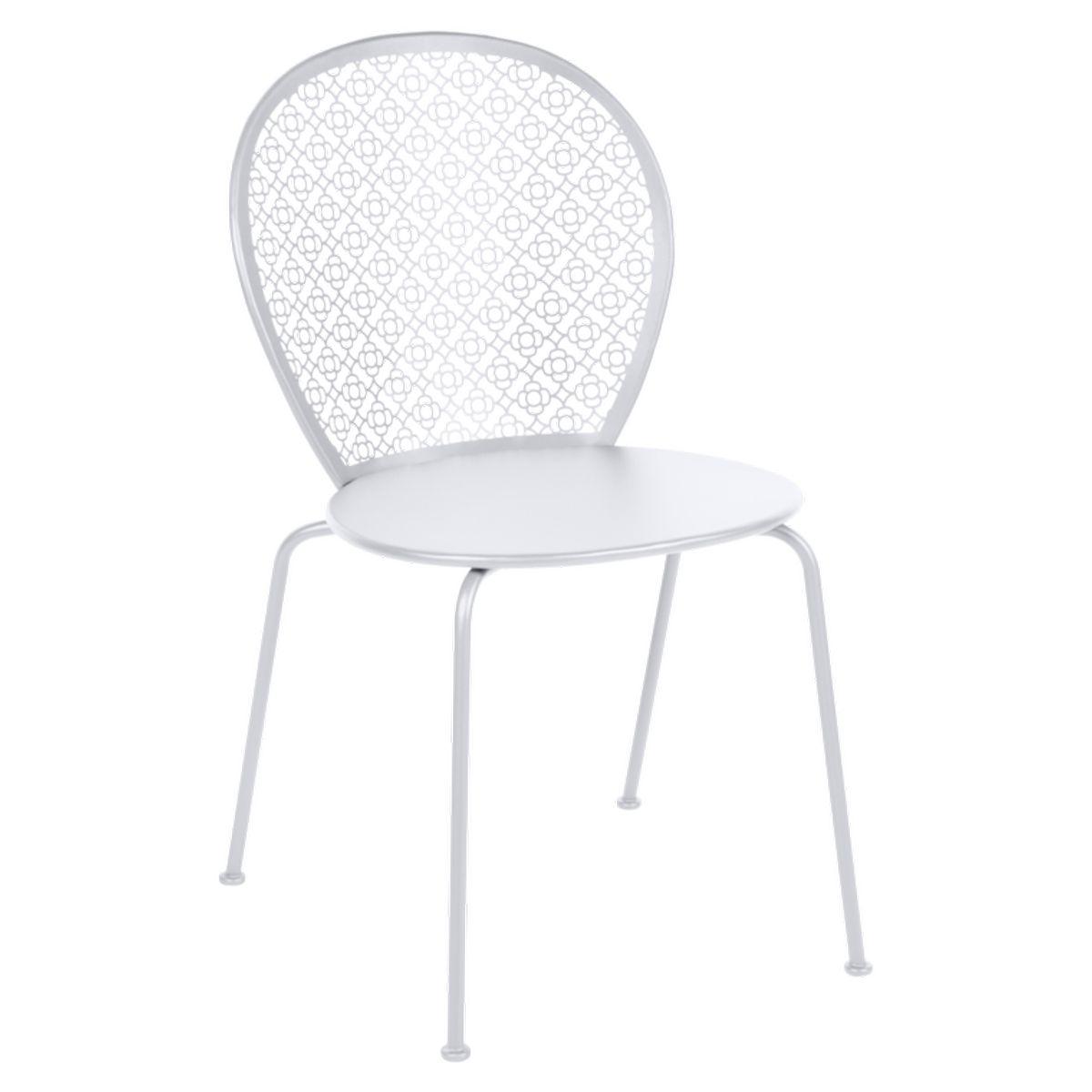 Chaise LORETTE Fermob blanc coton