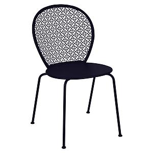 Chaise LORETTE Fermob bleu abysse