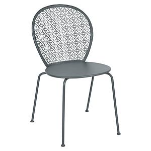 Chaise LORETTE Fermob gris orage
