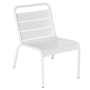 Chaise Lounge LUXEMBOURG Fermob Blanc coton