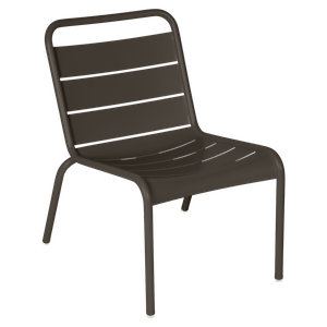 Chaise Lounge LUXEMBOURG Fermob brun tonka 