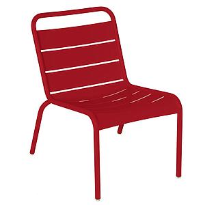 Chaise Lounge LUXEMBOURG Fermob Piment
