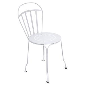 Chaise LOUVRE Fermob coton blanc