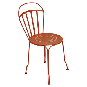 Chaise LOUVRE Fermob orange confite