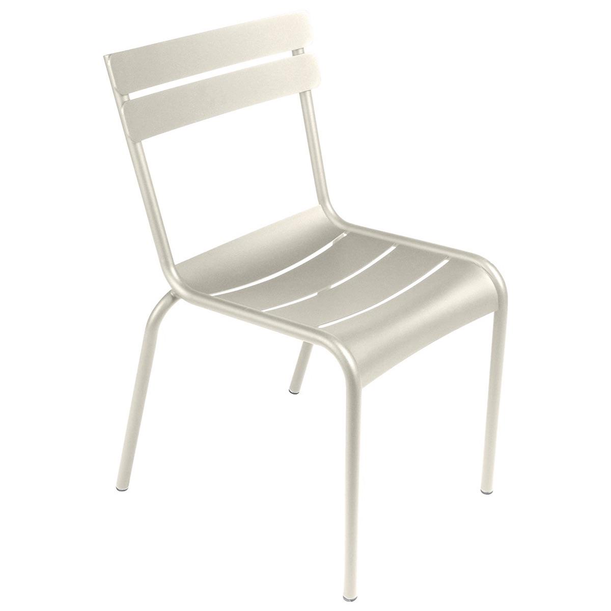 Chaise LUXEMBOURG Fermob gris argile