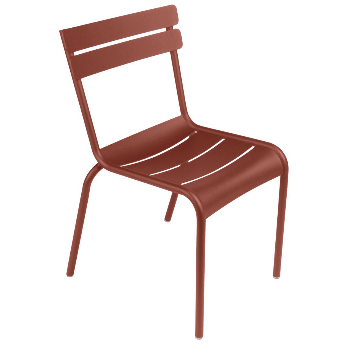 Chaise LUXEMBOURG Fermob rouge ocre