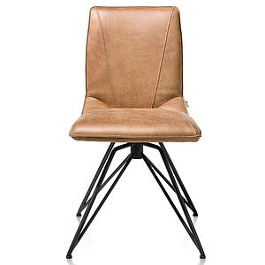 Chaise MAC Xooon ROCKY Cognac