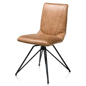 Chaise MAC Xooon ROCKY Cognac