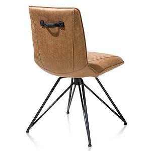 Chaise MAC Xooon ROCKY Cognac