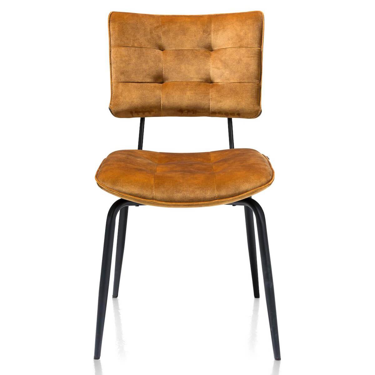 Chaise MANOU Henders & Hazel jaune ocre