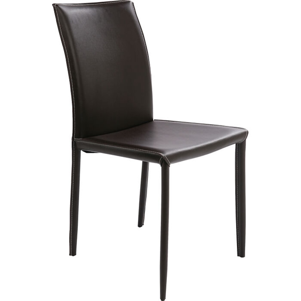 Chaise MILANO Kare Design marron