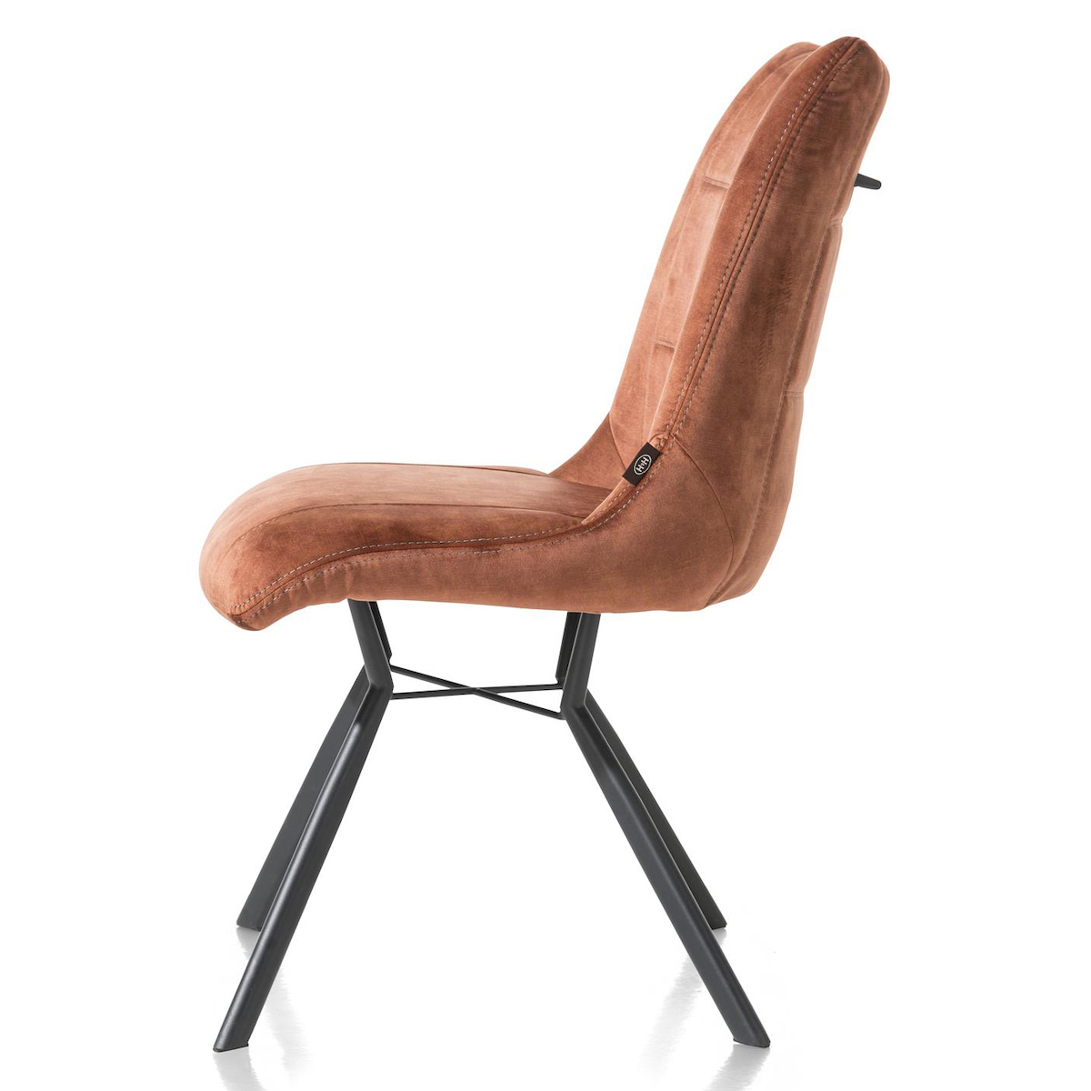 Chaise MISCHA Henders & Hazel pied liaison-karese cuivre