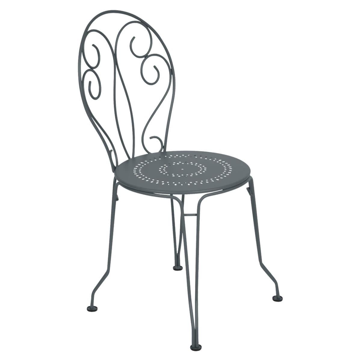 Chaise MONTMARTRE Fermob gris orage