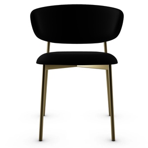Chaise OLEANDRO CalligarisTissu noir