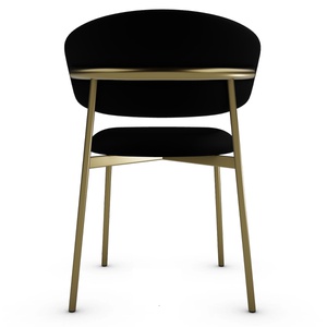 Chaise OLEANDRO CalligarisTissu noir