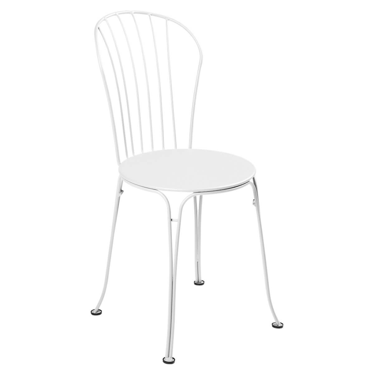 Chaise OPERA + Fermob blanc coton