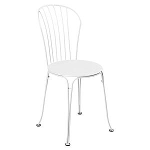 Chaise OPERA + Fermob blanc coton