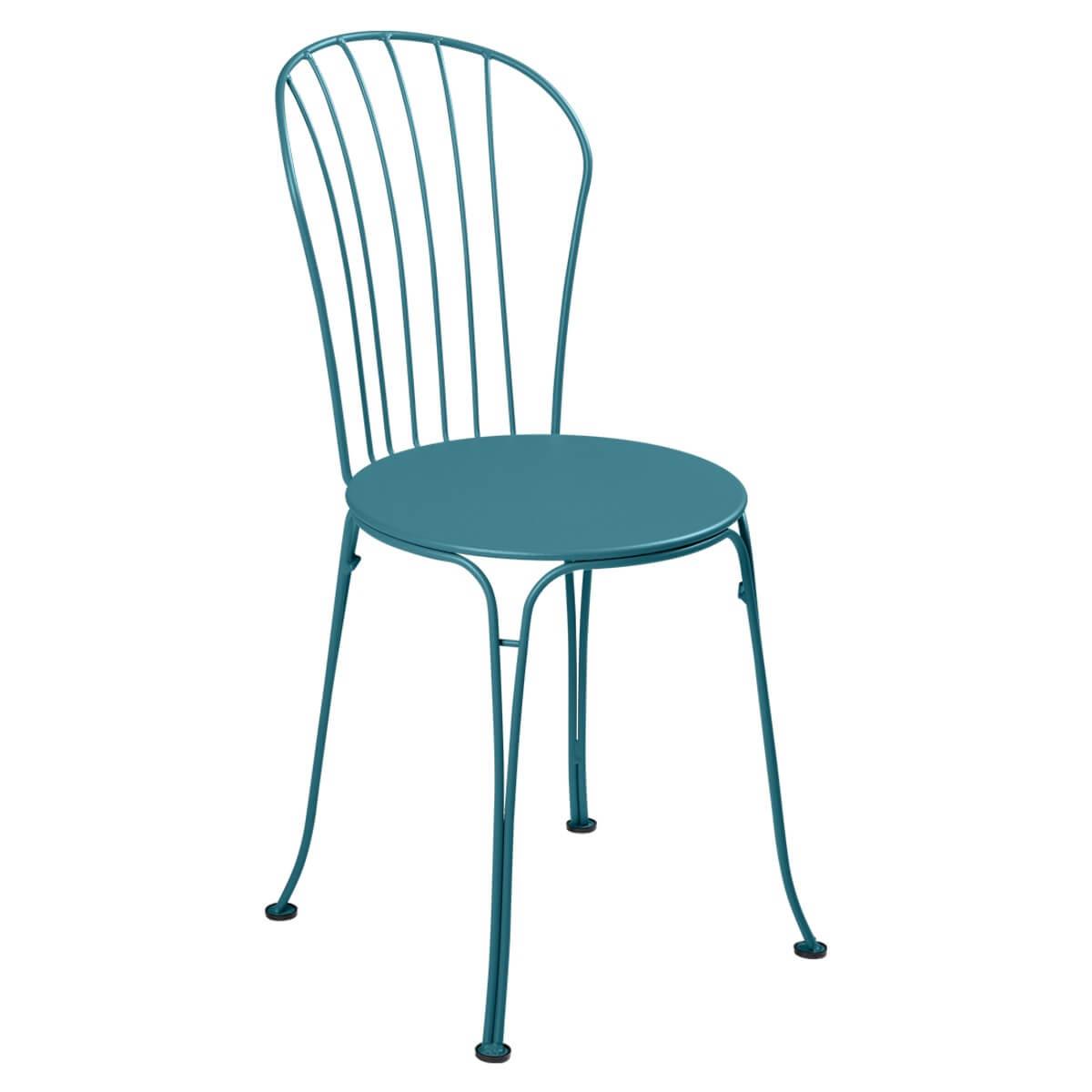 Chaise OPERA + Fermob bleu acapulco